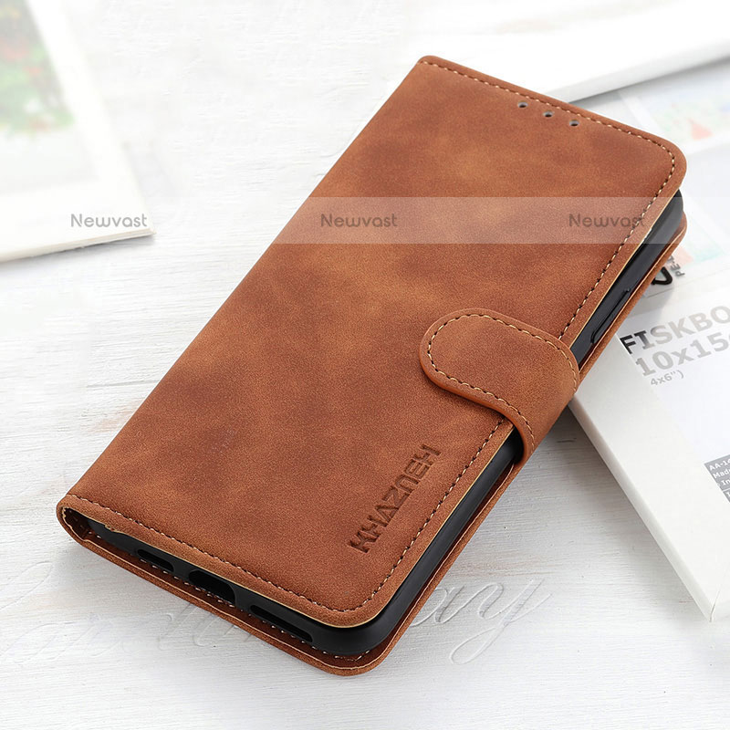 Leather Case Stands Flip Cover Holder KZ3 for Xiaomi Poco C65