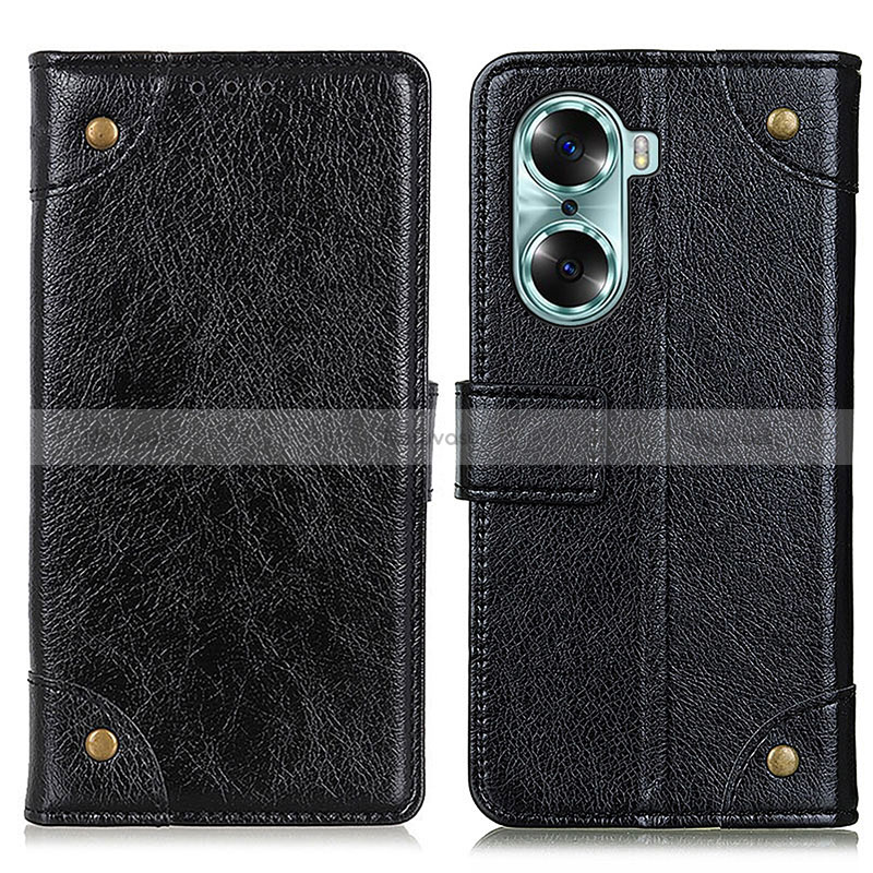 Leather Case Stands Flip Cover Holder KZ6 for Huawei Honor 60 5G