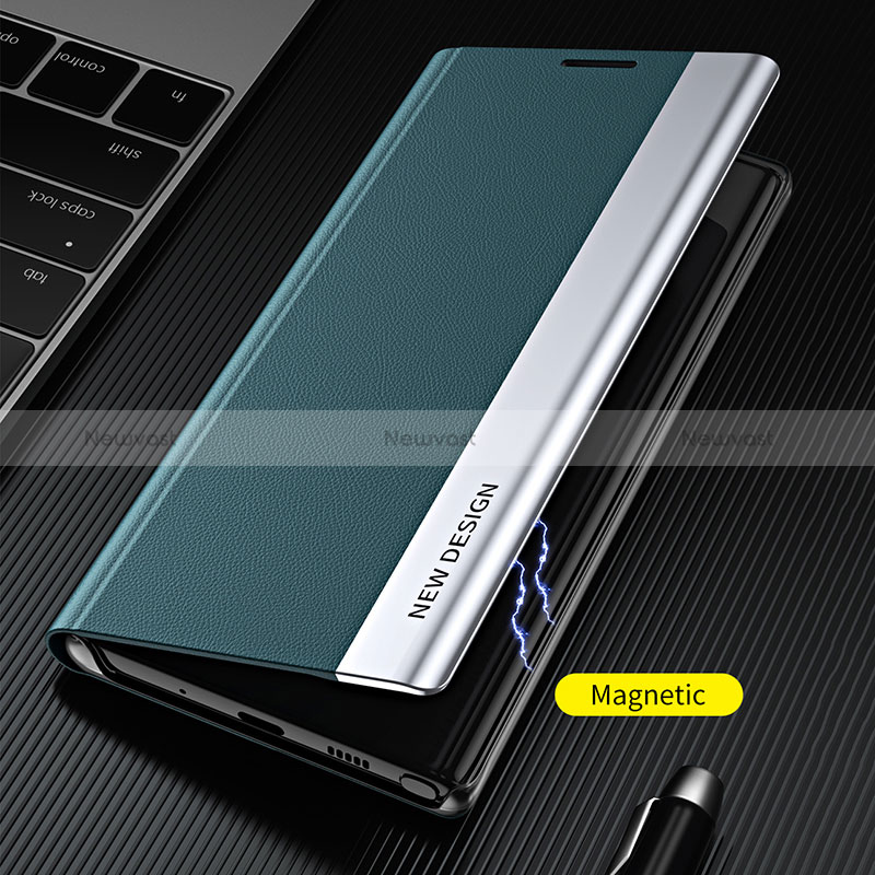 Leather Case Stands Flip Cover Holder L01 for Oppo Reno9 5G