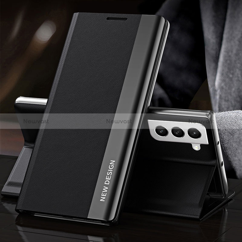 Leather Case Stands Flip Cover Holder L01 for Samsung Galaxy S24 5G