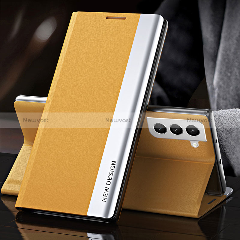 Leather Case Stands Flip Cover Holder L01 for Samsung Galaxy S24 5G