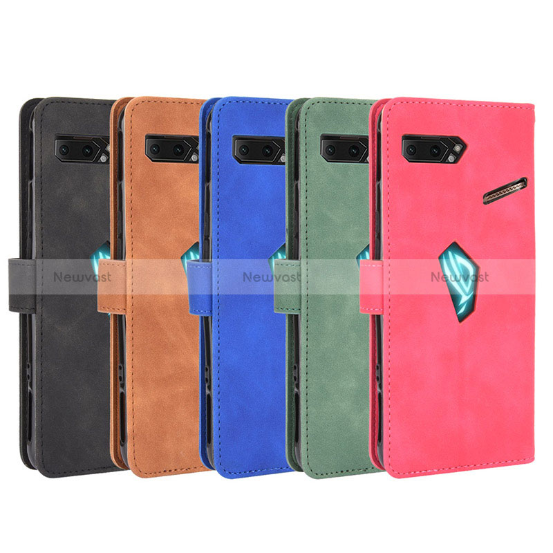 Leather Case Stands Flip Cover Holder L01Z for Asus ROG Phone II ZS660KL