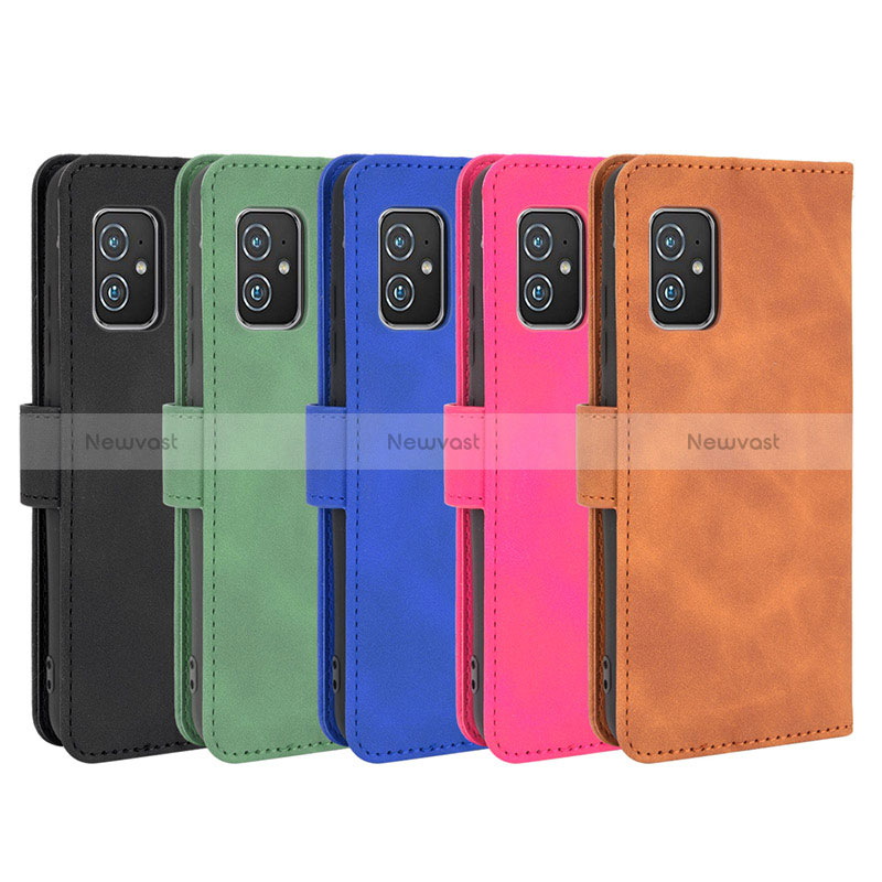 Leather Case Stands Flip Cover Holder L01Z for Asus Zenfone 8 ZS590KS