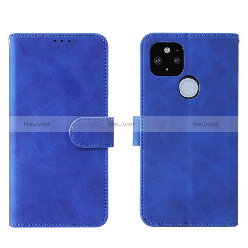 Leather Case Stands Flip Cover Holder L01Z for Google Pixel 5a 5G