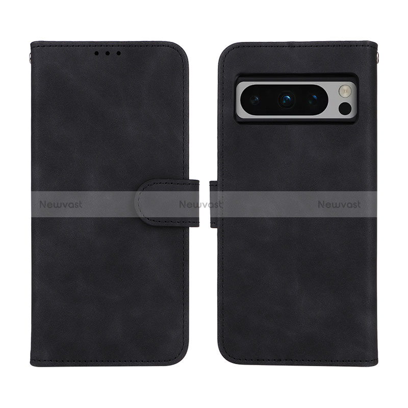 Leather Case Stands Flip Cover Holder L01Z for Google Pixel 8 Pro 5G