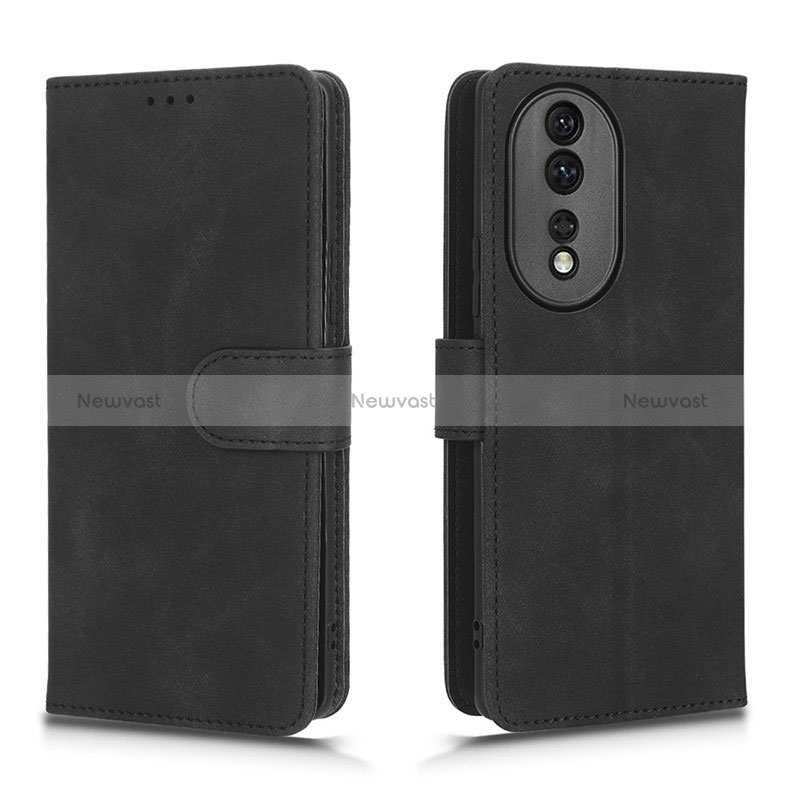 Leather Case Stands Flip Cover Holder L01Z for Huawei Honor 80 5G