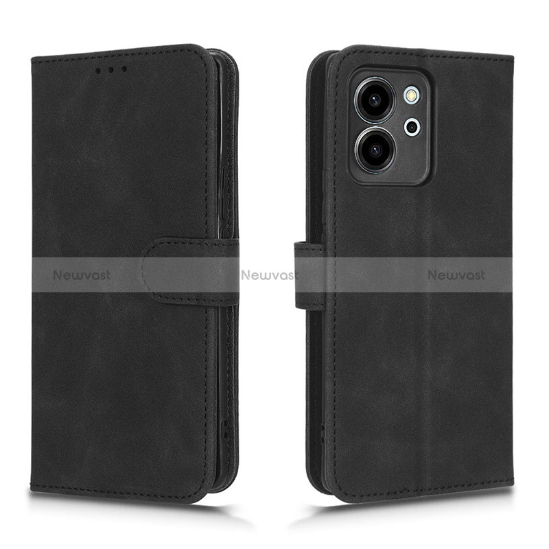 Leather Case Stands Flip Cover Holder L01Z for Huawei Honor 80 SE 5G