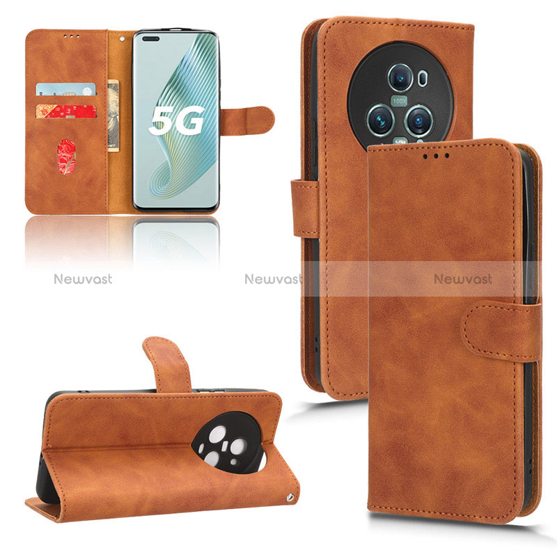 Leather Case Stands Flip Cover Holder L01Z for Huawei Honor Magic5 Pro 5G