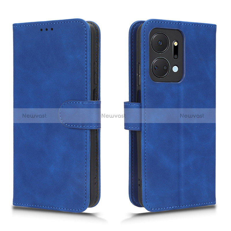 Leather Case Stands Flip Cover Holder L01Z for Huawei Honor X7a