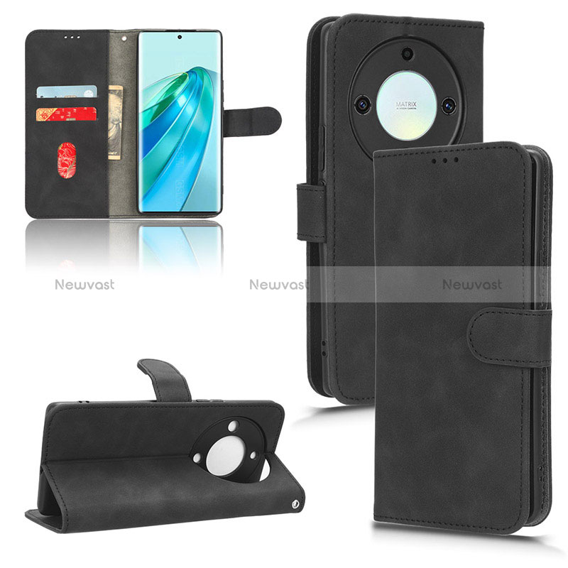 Leather Case Stands Flip Cover Holder L01Z for Huawei Honor X9a 5G