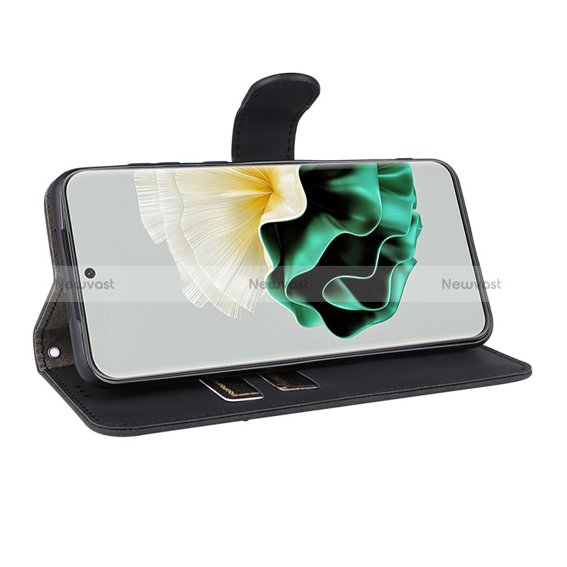 Leather Case Stands Flip Cover Holder L01Z for Huawei P60