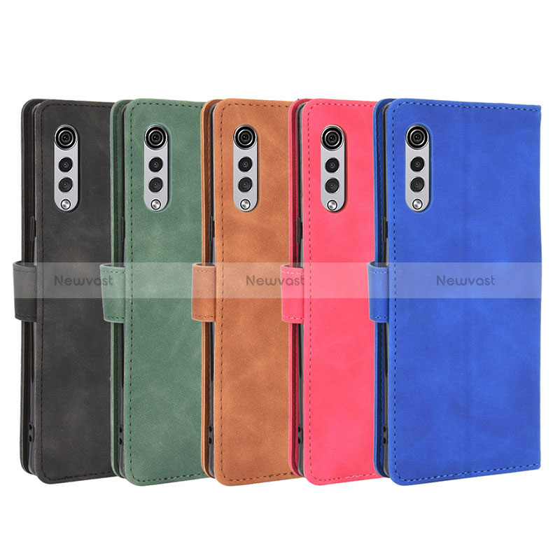 Leather Case Stands Flip Cover Holder L01Z for LG Velvet 5G