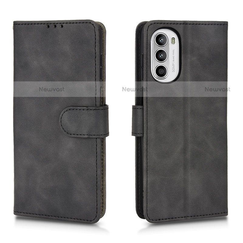 Leather Case Stands Flip Cover Holder L01Z for Motorola Moto Edge (2022) 5G