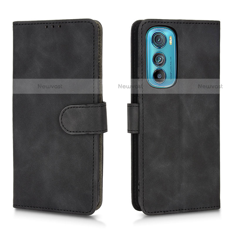 Leather Case Stands Flip Cover Holder L01Z for Motorola Moto Edge 30 5G