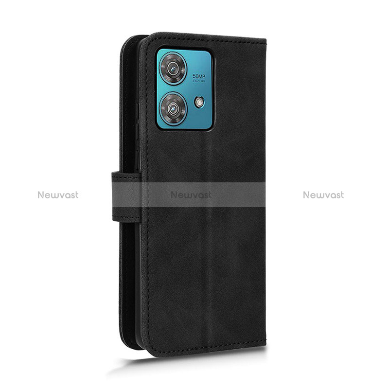 Leather Case Stands Flip Cover Holder L01Z for Motorola Moto Edge 40 Neo 5G