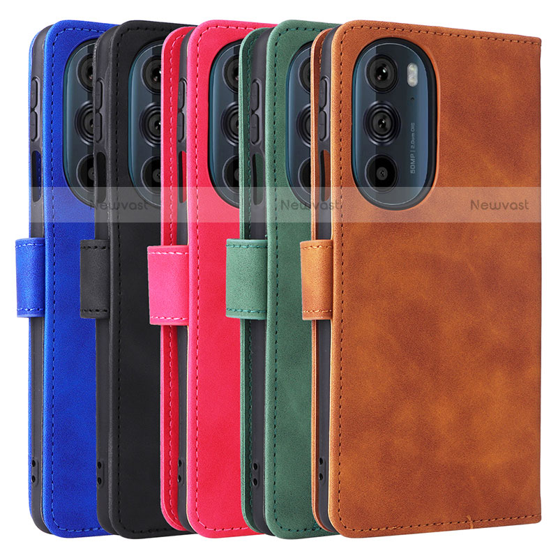 Leather Case Stands Flip Cover Holder L01Z for Motorola Moto Edge X30 5G