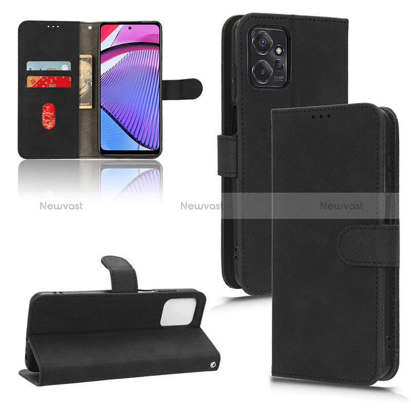 Leather Case Stands Flip Cover Holder L01Z for Motorola Moto G Power 5G (2023)