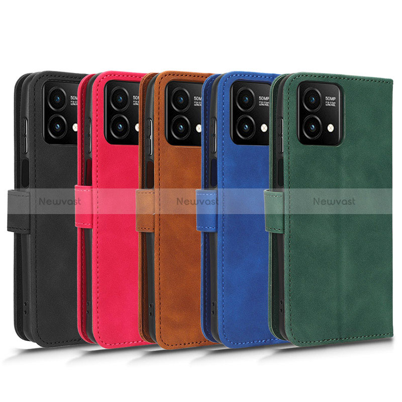 Leather Case Stands Flip Cover Holder L01Z for Motorola Moto G Stylus (2023) 4G