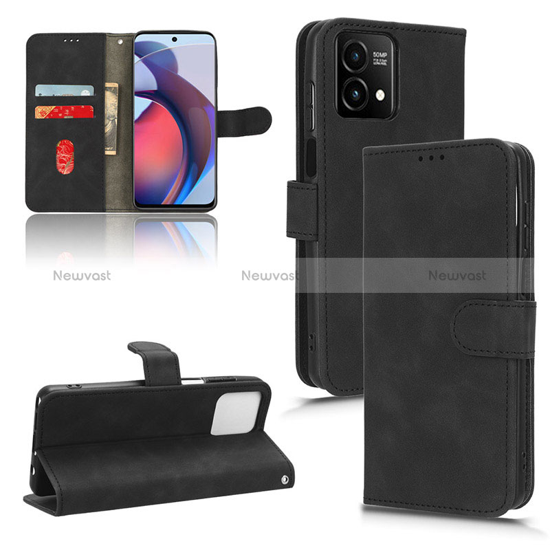 Leather Case Stands Flip Cover Holder L01Z for Motorola Moto G Stylus (2023) 4G