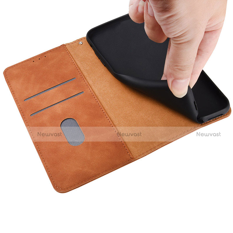 Leather Case Stands Flip Cover Holder L01Z for Motorola Moto G22