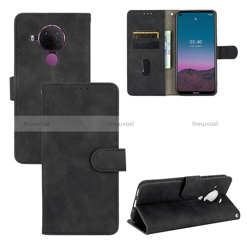 Leather Case Stands Flip Cover Holder L01Z for Nokia 5.4