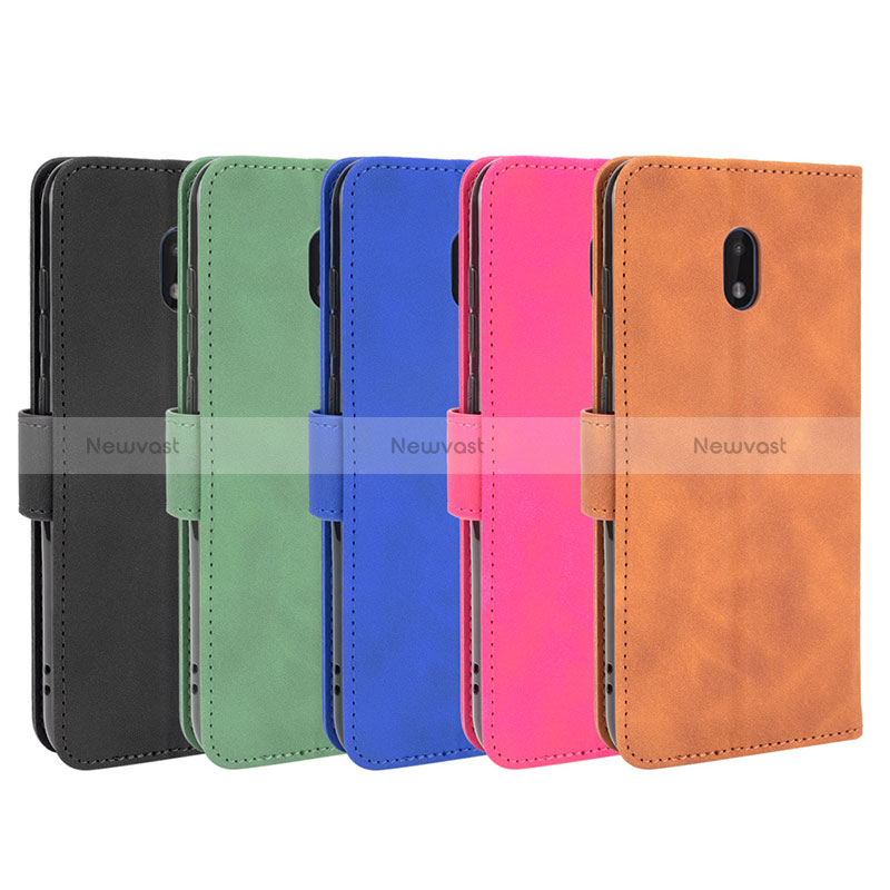 Leather Case Stands Flip Cover Holder L01Z for Nokia C01 Plus