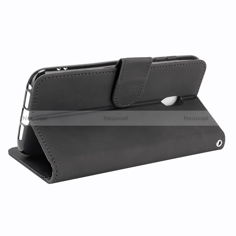 Leather Case Stands Flip Cover Holder L01Z for Nokia C01 Plus