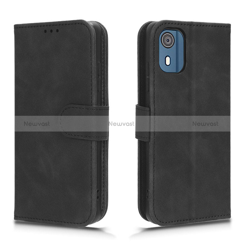 Leather Case Stands Flip Cover Holder L01Z for Nokia C02