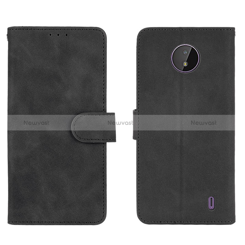 Leather Case Stands Flip Cover Holder L01Z for Nokia C10