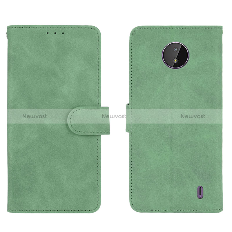 Leather Case Stands Flip Cover Holder L01Z for Nokia C10