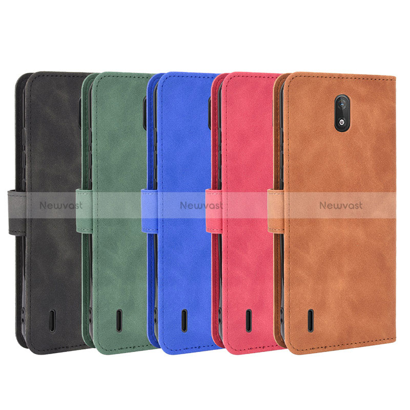 Leather Case Stands Flip Cover Holder L01Z for Nokia C2