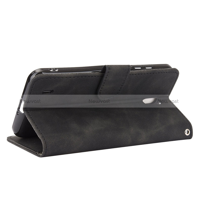 Leather Case Stands Flip Cover Holder L01Z for Nokia C2