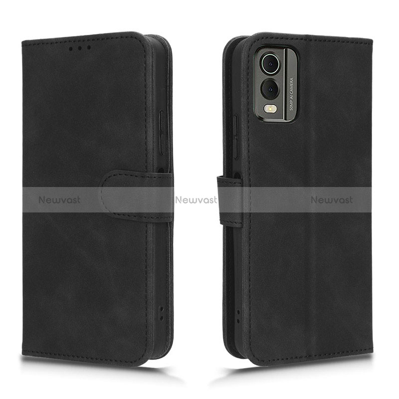 Leather Case Stands Flip Cover Holder L01Z for Nokia C32