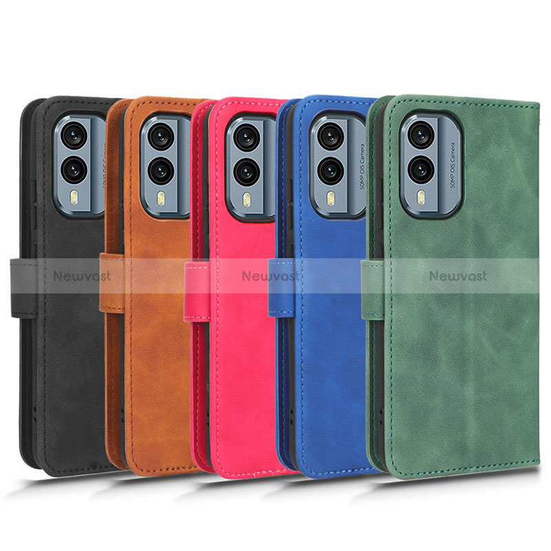 Leather Case Stands Flip Cover Holder L01Z for Nokia X30 5G