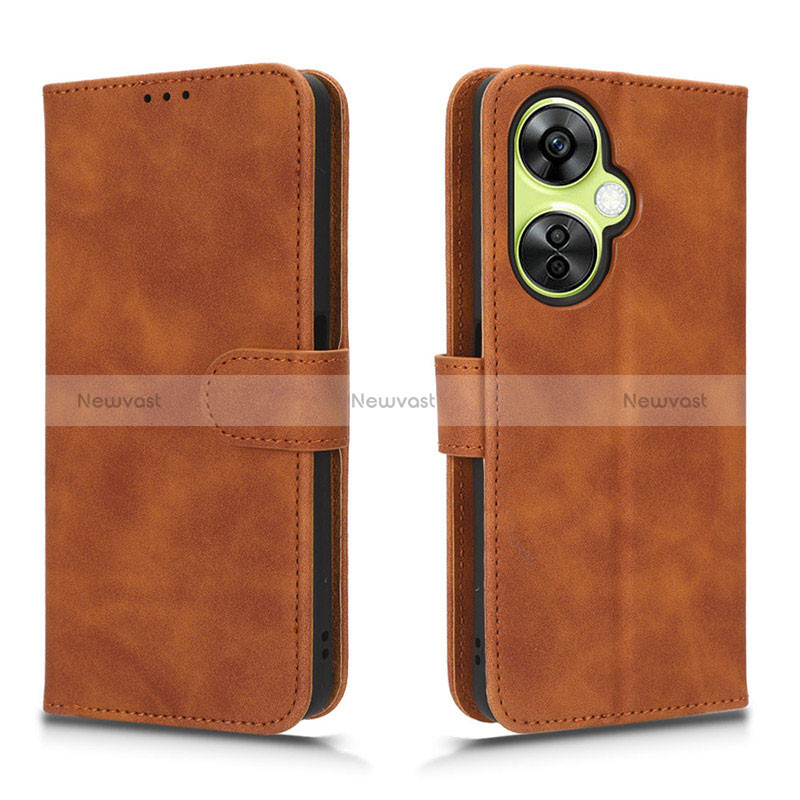 Leather Case Stands Flip Cover Holder L01Z for OnePlus Nord CE 3 5G