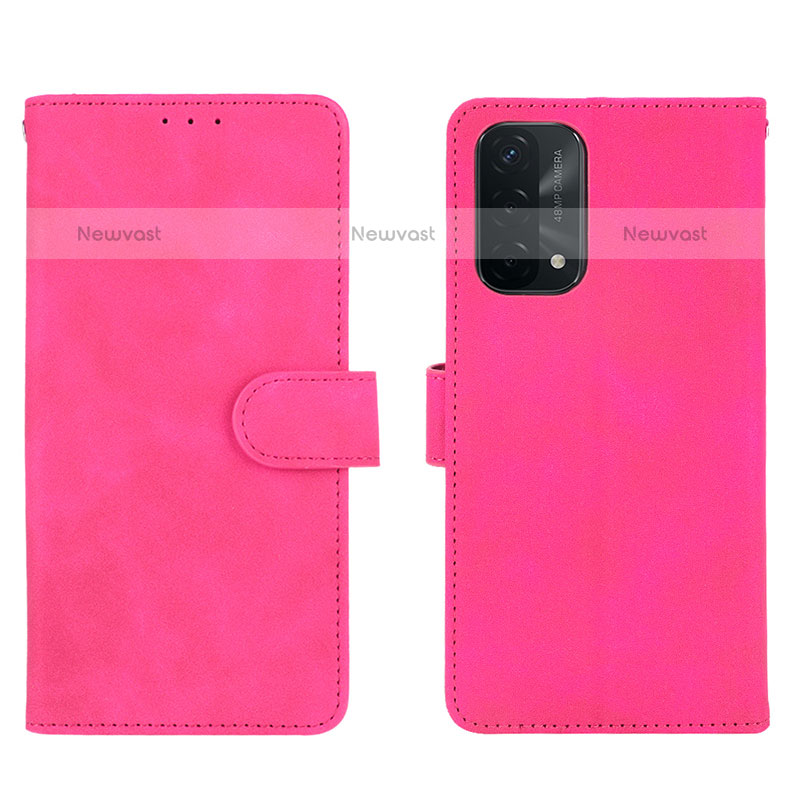 Leather Case Stands Flip Cover Holder L01Z for Oppo A93 5G