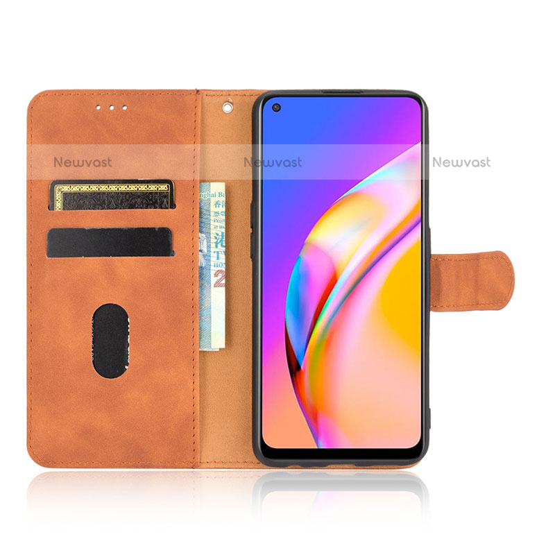 Leather Case Stands Flip Cover Holder L01Z for Oppo A94 5G