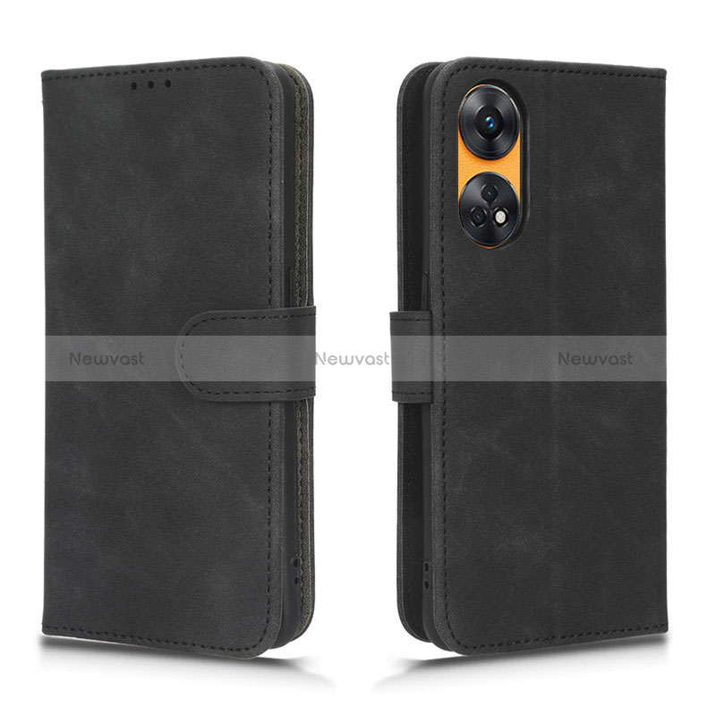 Leather Case Stands Flip Cover Holder L01Z for Oppo Reno8 T 4G