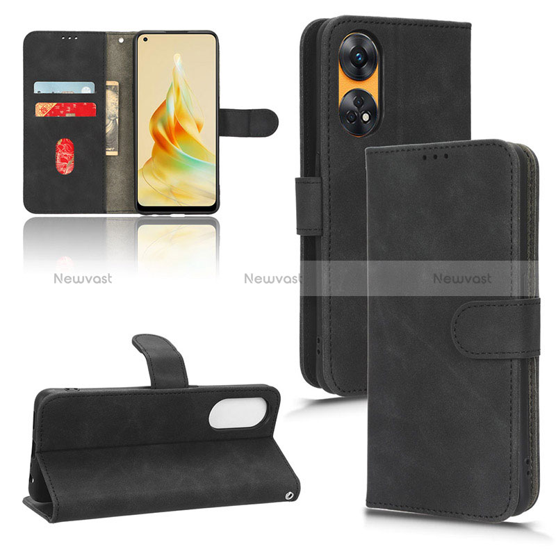 Leather Case Stands Flip Cover Holder L01Z for Oppo Reno8 T 4G