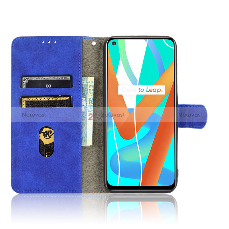 Leather Case Stands Flip Cover Holder L01Z for Realme 8s 5G