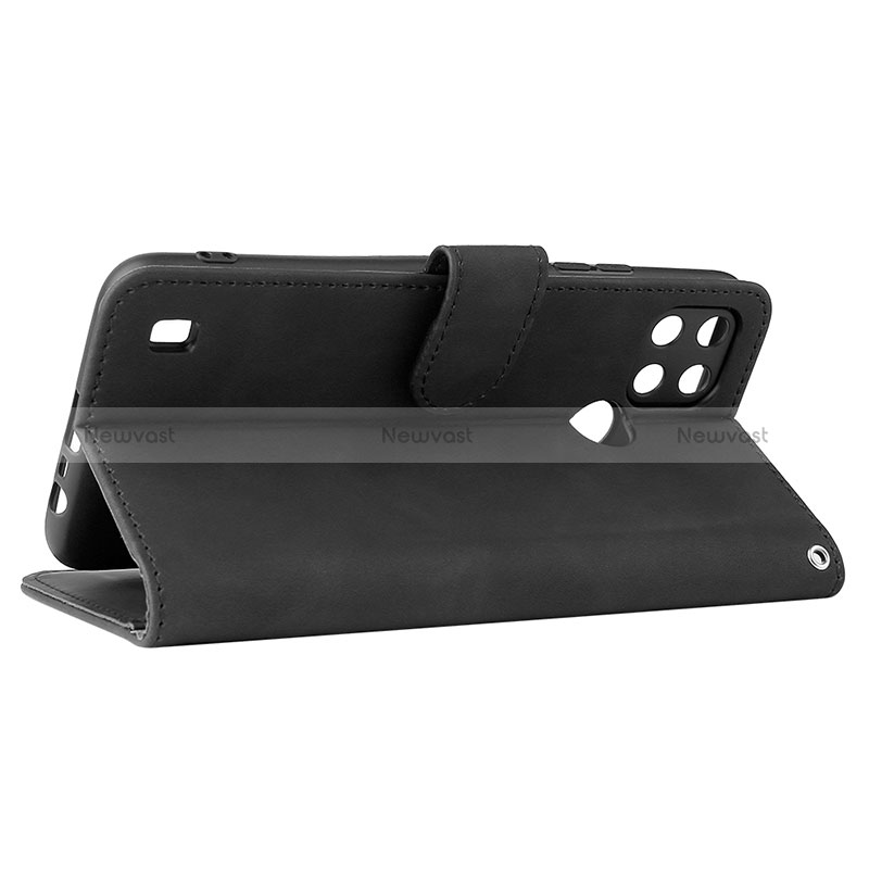 Leather Case Stands Flip Cover Holder L01Z for Realme C25Y India