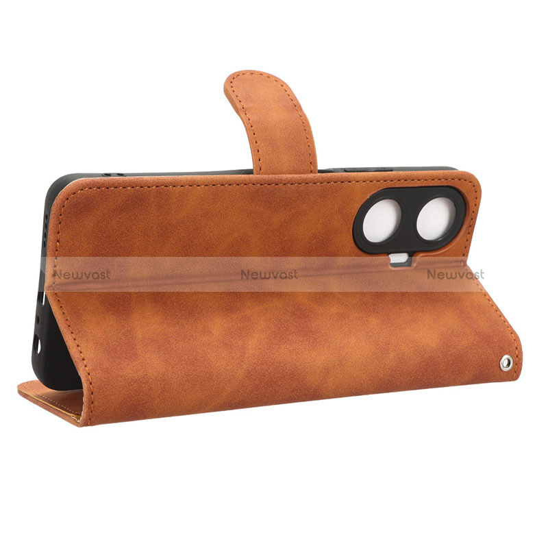 Leather Case Stands Flip Cover Holder L01Z for Realme C55