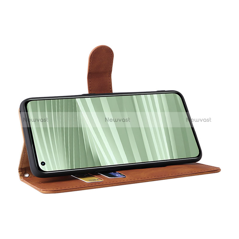 Leather Case Stands Flip Cover Holder L01Z for Realme GT2 Pro 5G