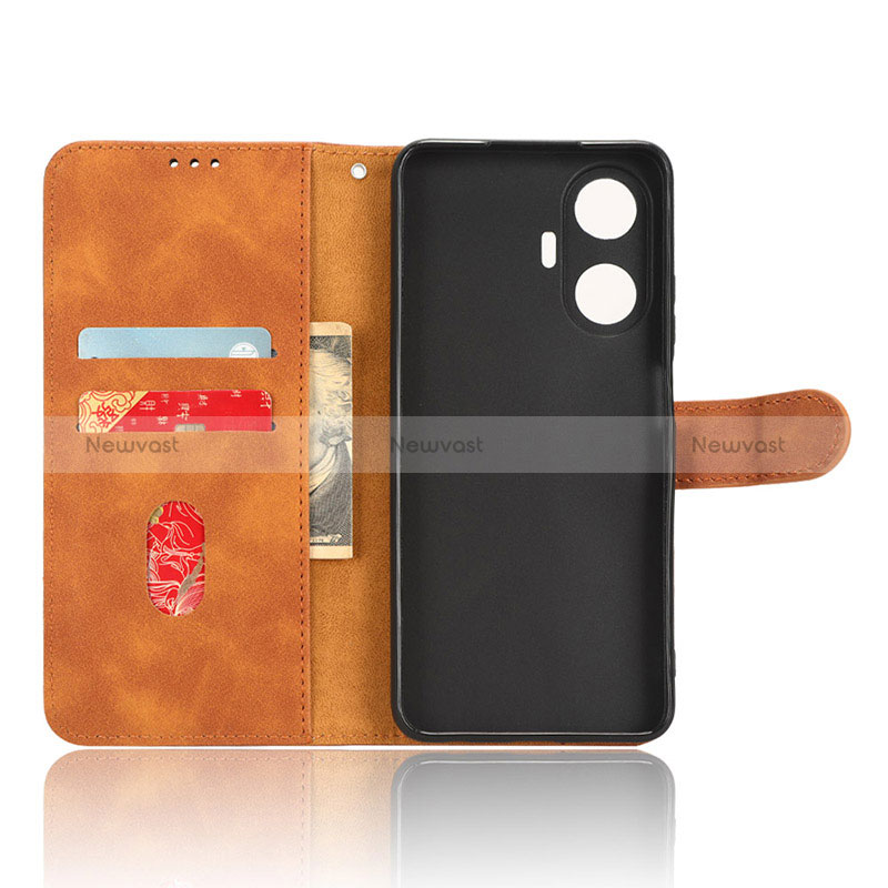 Leather Case Stands Flip Cover Holder L01Z for Realme Narzo N55