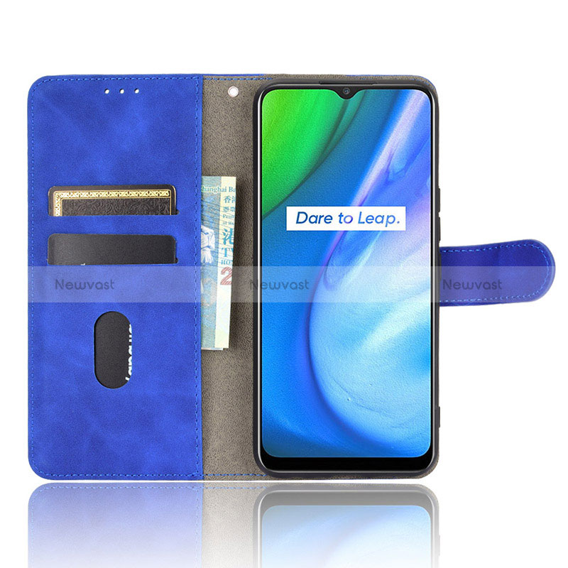 Leather Case Stands Flip Cover Holder L01Z for Realme Q2i 5G