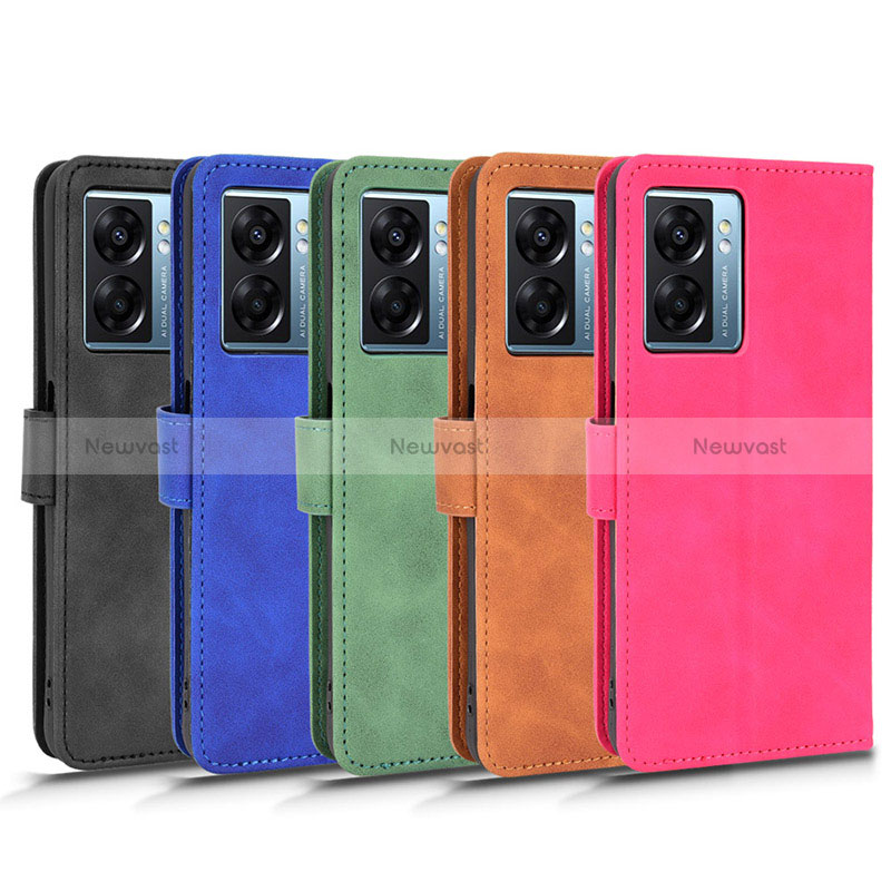 Leather Case Stands Flip Cover Holder L01Z for Realme Q5i 5G