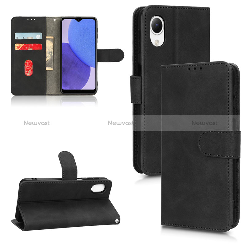 Leather Case Stands Flip Cover Holder L01Z for Samsung Galaxy A23s