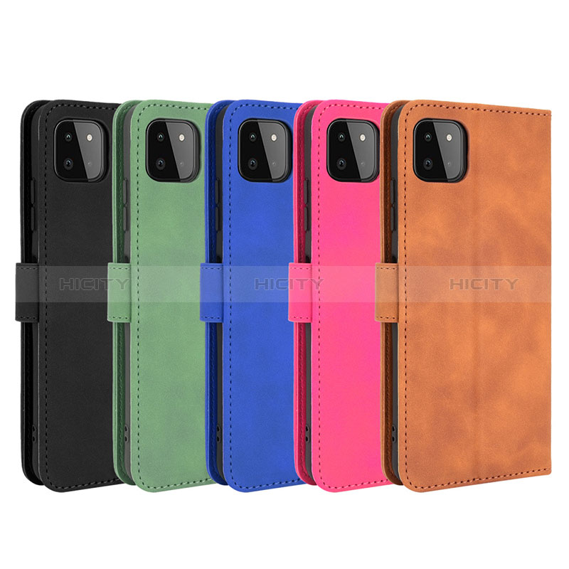 Leather Case Stands Flip Cover Holder L01Z for Samsung Galaxy F42 5G