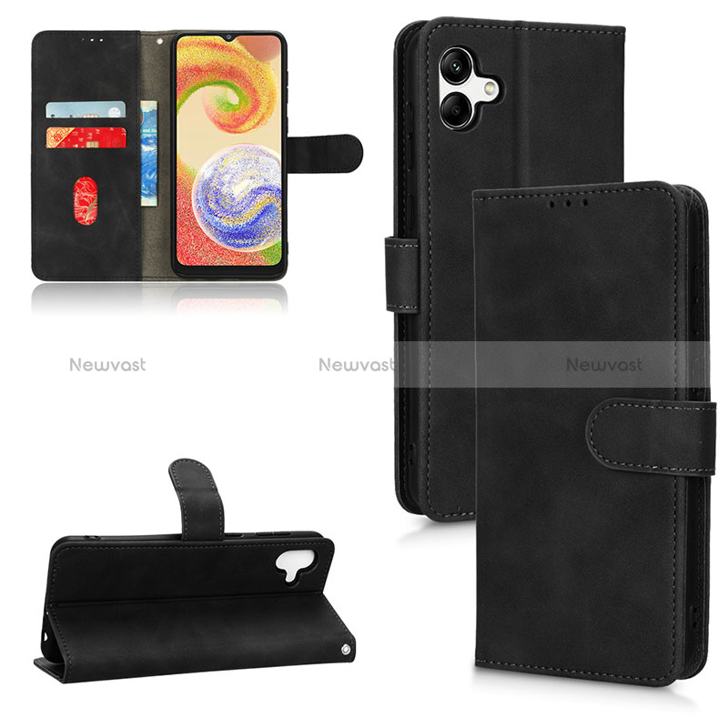 Leather Case Stands Flip Cover Holder L01Z for Samsung Galaxy M04