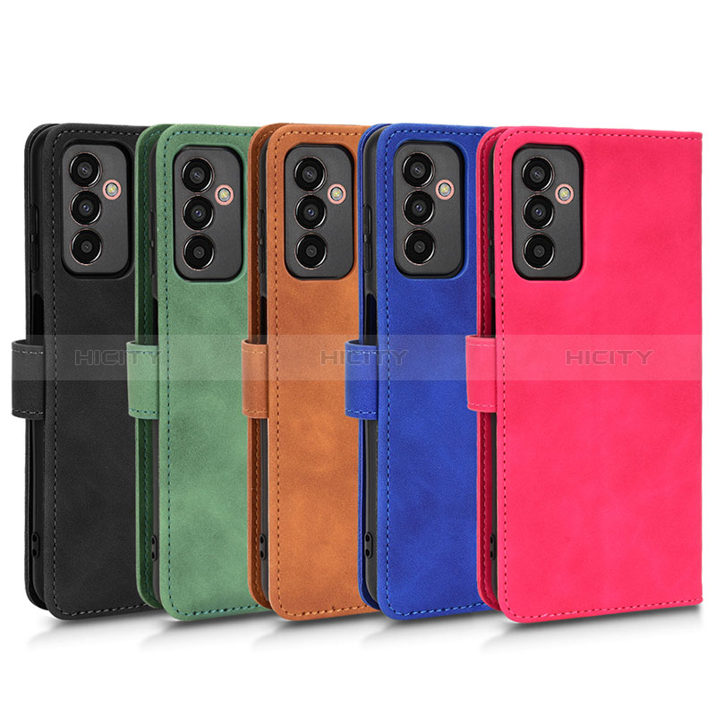 Leather Case Stands Flip Cover Holder L01Z for Samsung Galaxy M13 4G